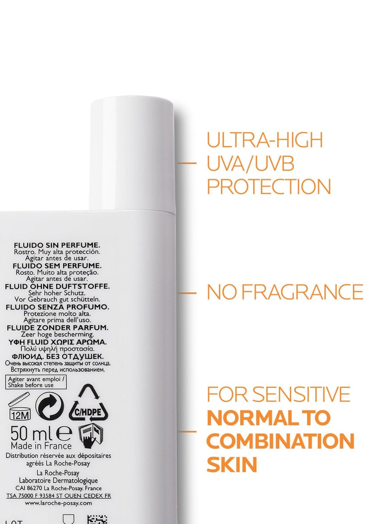 La Roche Posay Anthelios Invisible Fluid SPF50+ 50ml