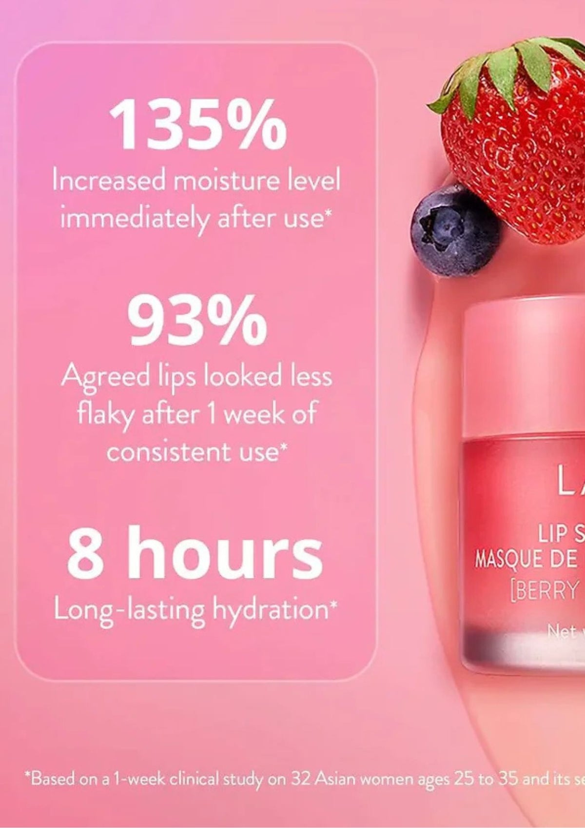 Laneige Lip Sleeping Mask Ex Berry 20g