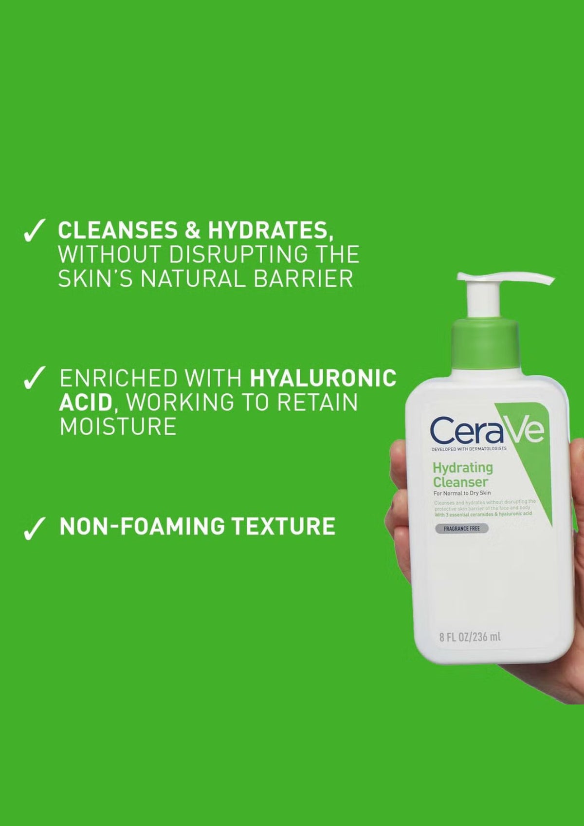 CeraVe Hydrating Cleanser 473ml