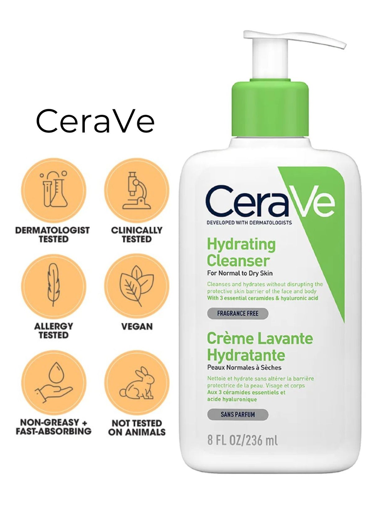 CeraVe Hydrating Cleanser 473ml