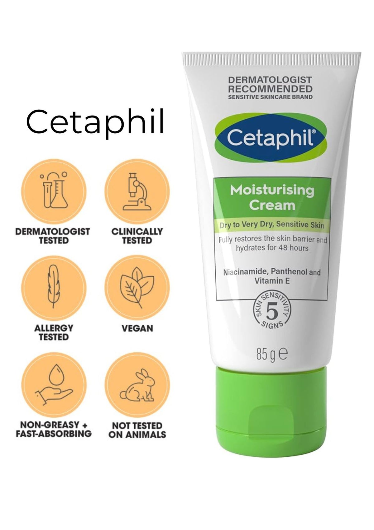 Cetaphil Moisturising Cream 85g