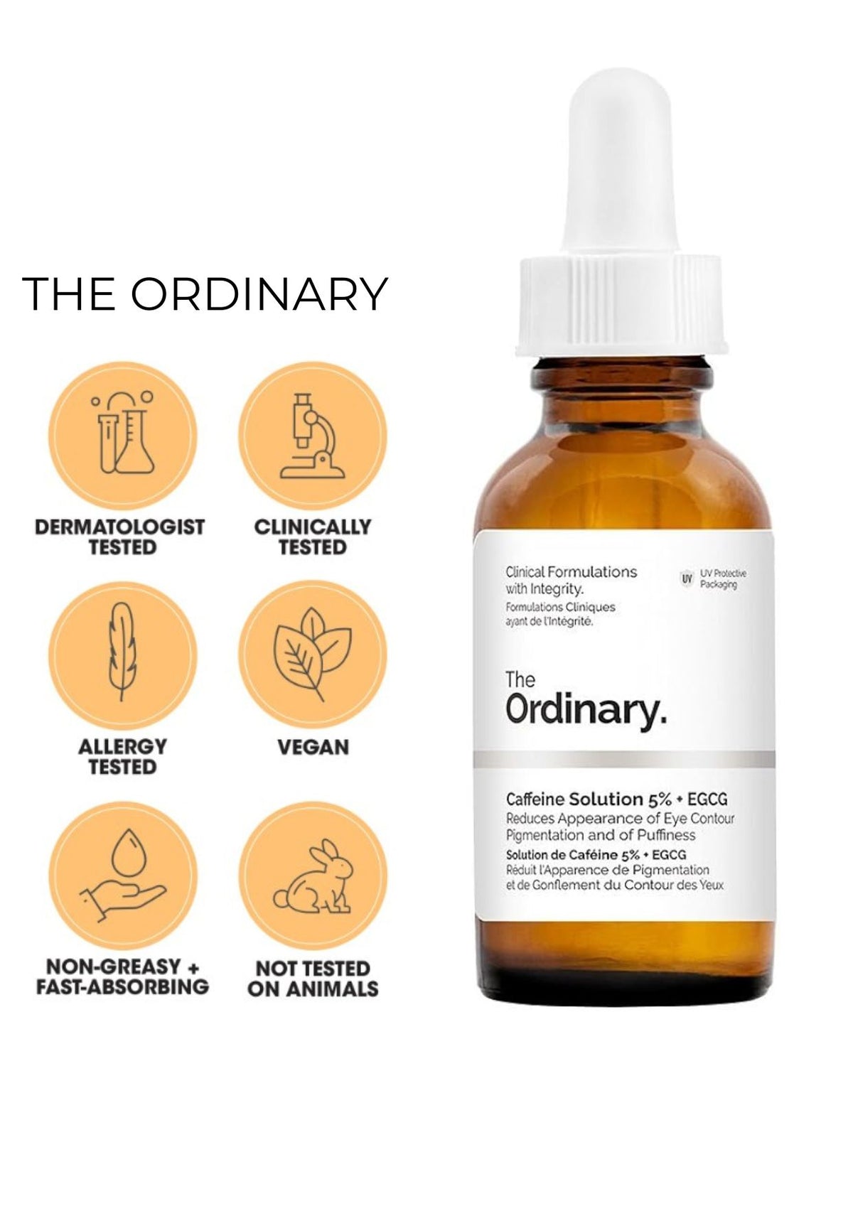 The Ordinary Caffeine Solution 5% + EGCG Serum 30ml