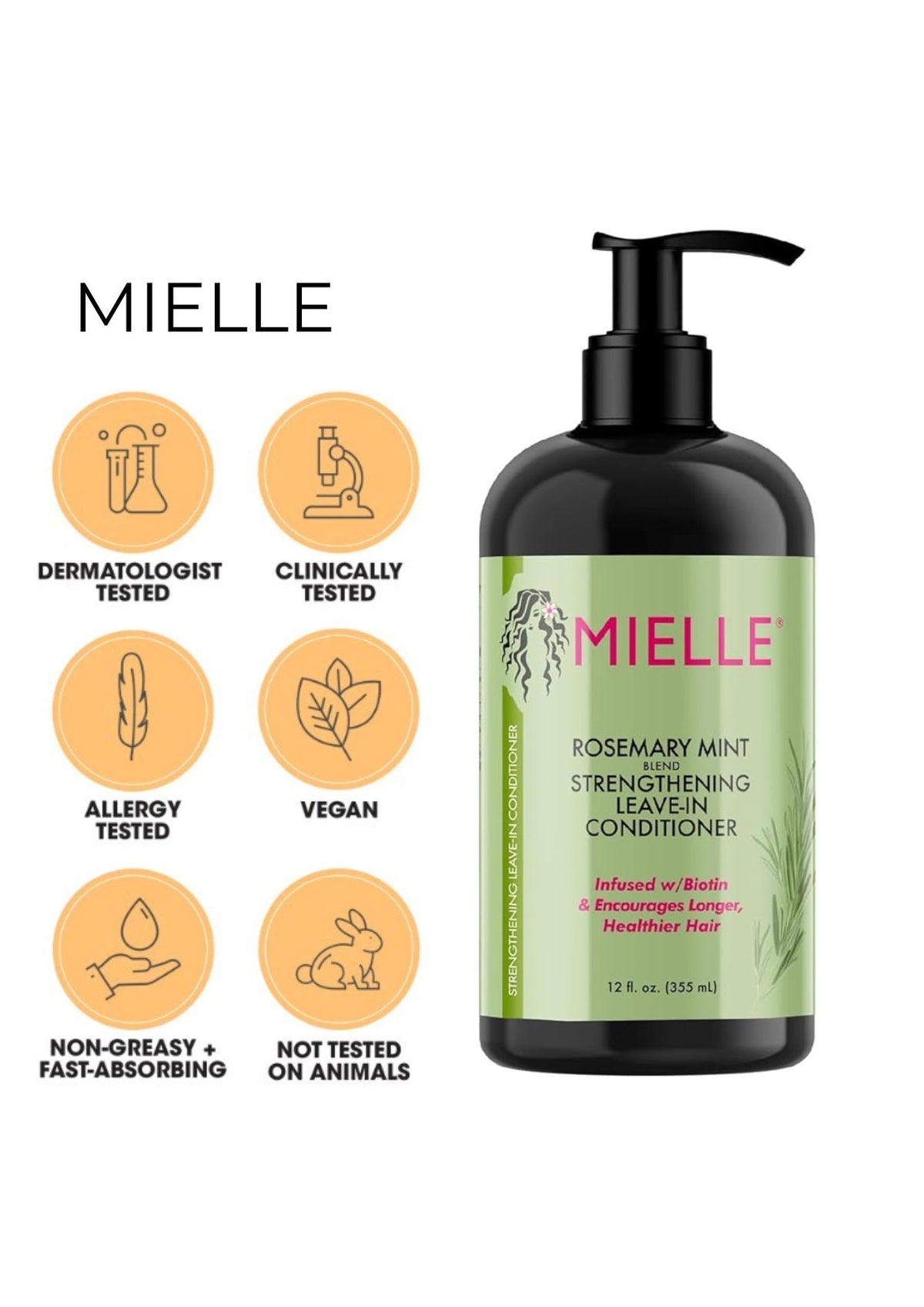 Mielle Rosemary Mint Strengthening Conditioner 500ml