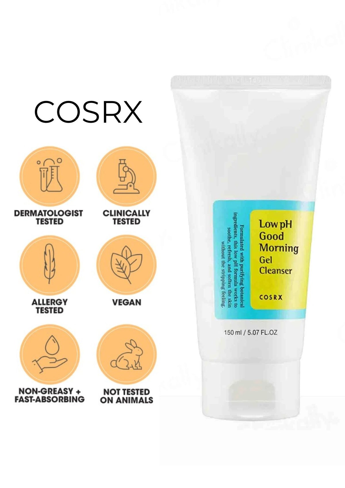 Cosrx Low Ph Good Morning Gel Cleanser 150ml