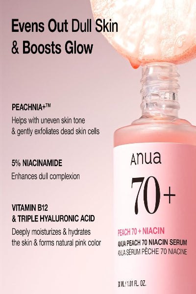 Anua Peach 70 Niacin Serum 30ml