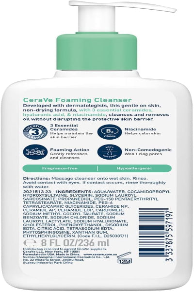 CeraVe Foaming Cleanser 236ml