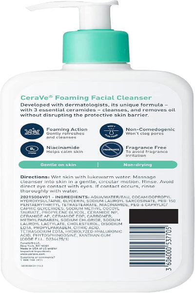 CeraVe Foaming Cleanser 473ml